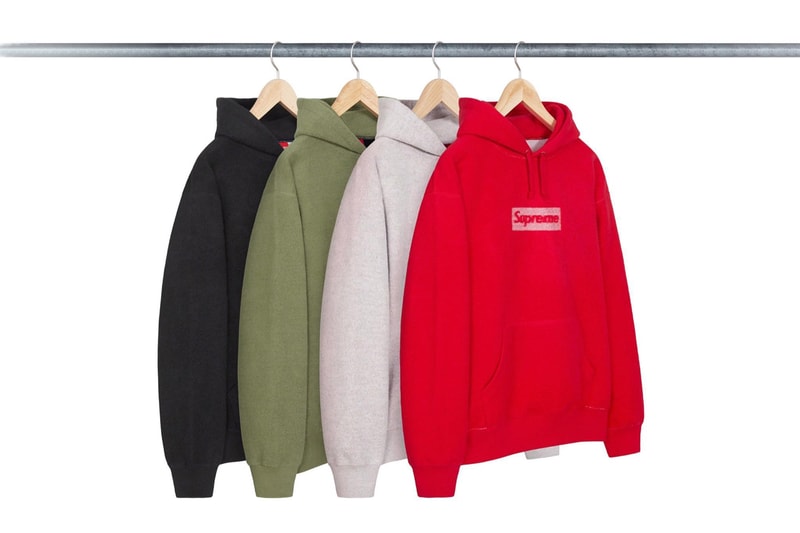 シュプリームから裏表を逆にしたようなデザインのボックスロゴフーディが登場 Supreme Inside Out Box Logo Hoodie