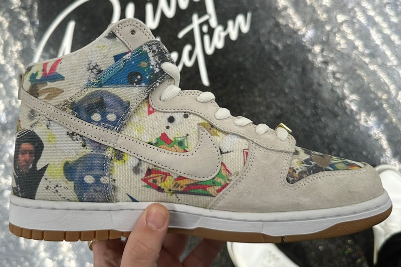 シュプリームx ナイキ SB ダンク ハイのリーク画像が浮上 Supreme Nike SB Dunk High Rammellzee Release Date FD8779-100 info store list buying guide photos price nyc