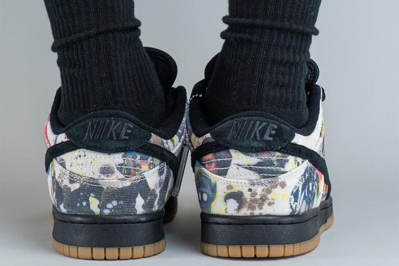 シュプリームxナイキSBによるコラボダンクローの着用画像をチェック Supreme Nike SB Dunk Low Rammellzee Release Date info store list buying guide photos price FD8778-001