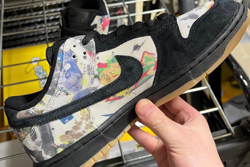 シュプリームxナイキSBによる最新コラボダンクローのリークが浮上 Supreme Nike SB Dunk Low Rammellzee Release Date info store list buying guide photos price