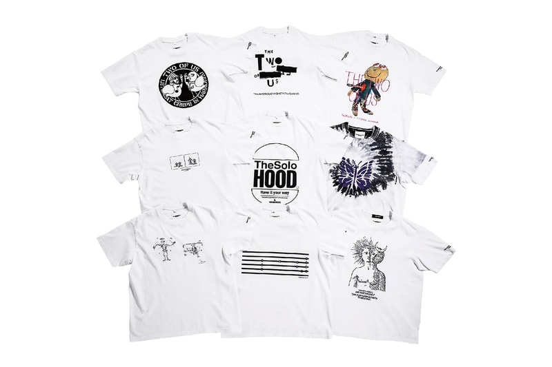 タカヒロミヤシタザソロイスト.から9組のブランド/クリエーターとのコラボレーションTシャツが発売 TAKAHIROMIYASHITATheSoloist. 9 brand collab t-shirt release info UNDERCOVER, NEIGHBORHOOD, NEPENTHES, SK8THING, BLACKMEANS, HYSTERIC GLAMOUR, MOUNTAIN RESEARCH, RAKUTEN FASHION WEEK TOKYO, ECOCYCLE®, DAVID CARSON,