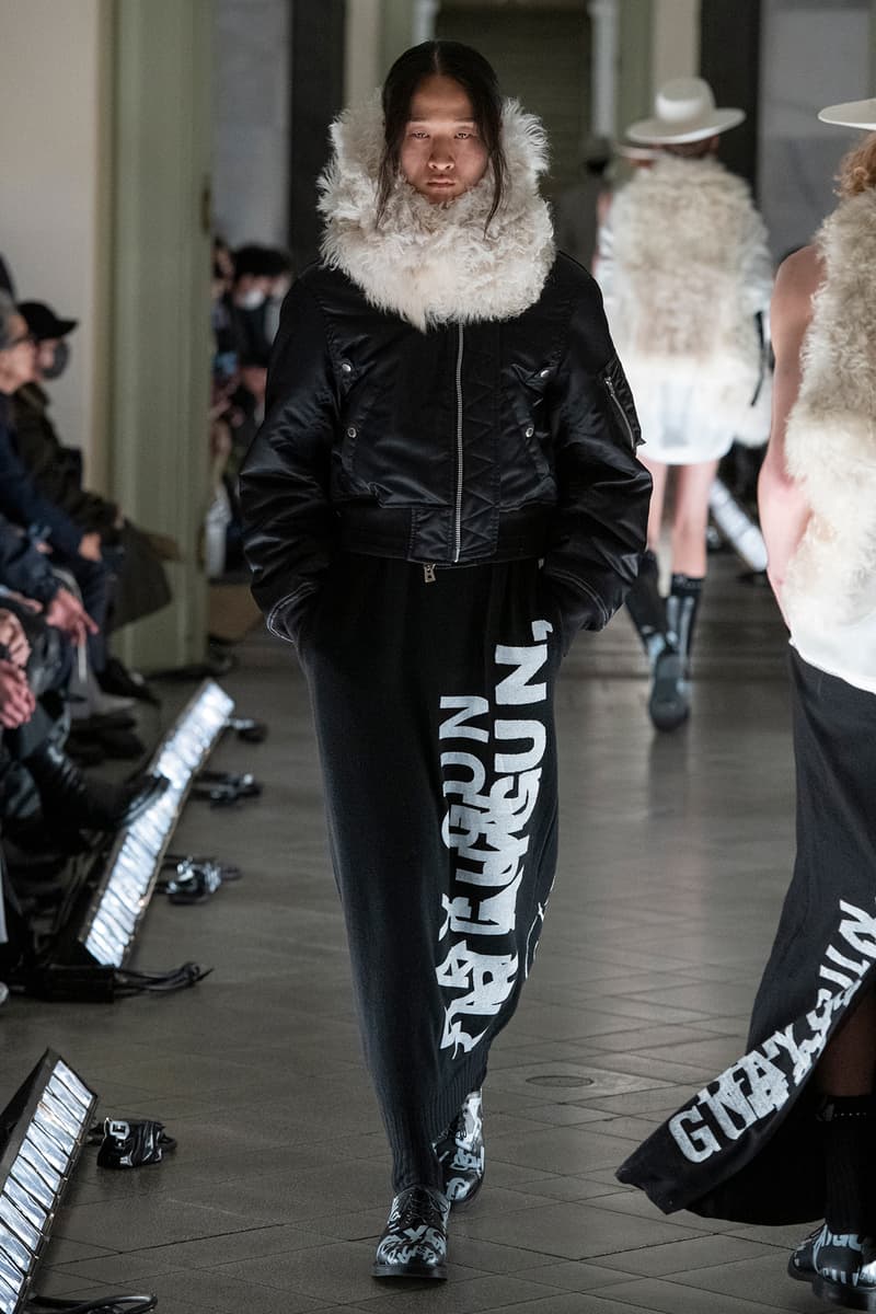 タカヒロミヤシタザソロイスト. 2023年秋冬コレクション TAKAHIROMIYASHITATheSoloist. 2023 fall winter collection runway 