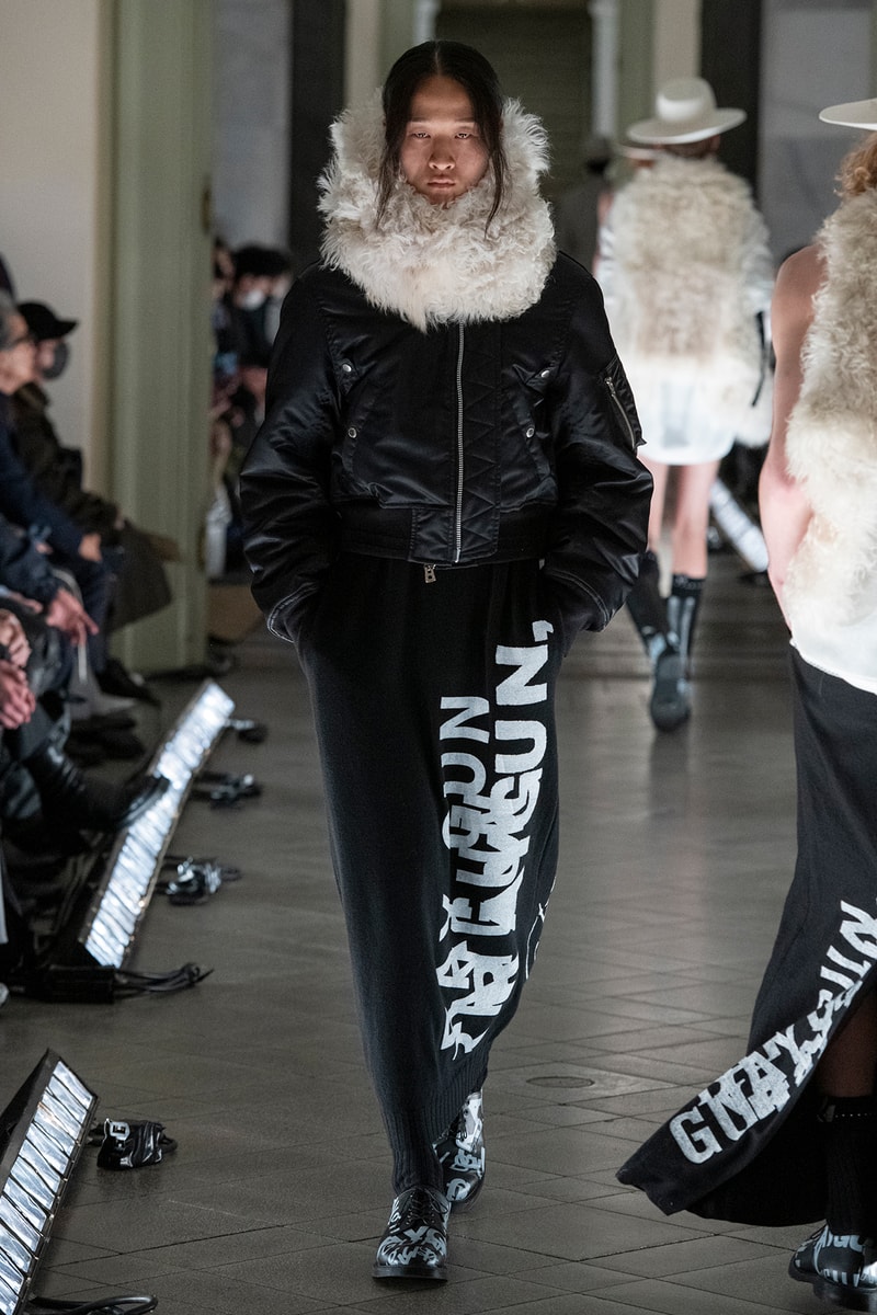 タカヒロミヤシタザソロイスト. 2023年秋冬コレクション TAKAHIROMIYASHITATheSoloist. 2023 fall winter collection runway 