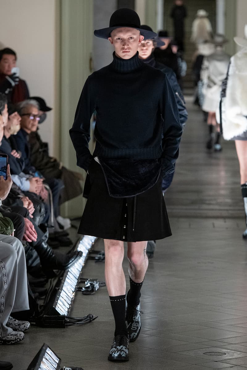 タカヒロミヤシタザソロイスト. 2023年秋冬コレクション TAKAHIROMIYASHITATheSoloist. 2023 fall winter collection runway 