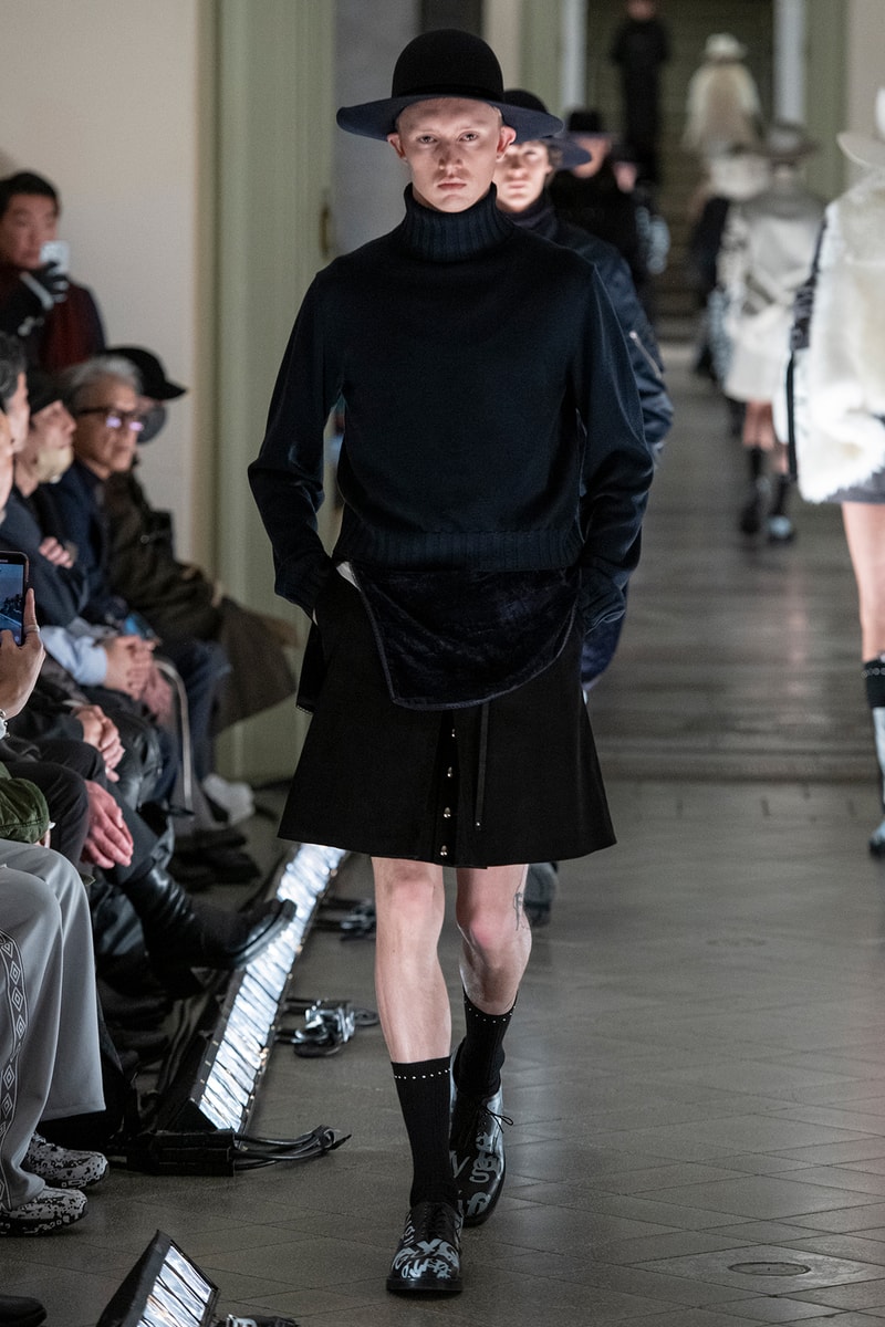 タカヒロミヤシタザソロイスト. 2023年秋冬コレクション TAKAHIROMIYASHITATheSoloist. 2023 fall winter collection runway 