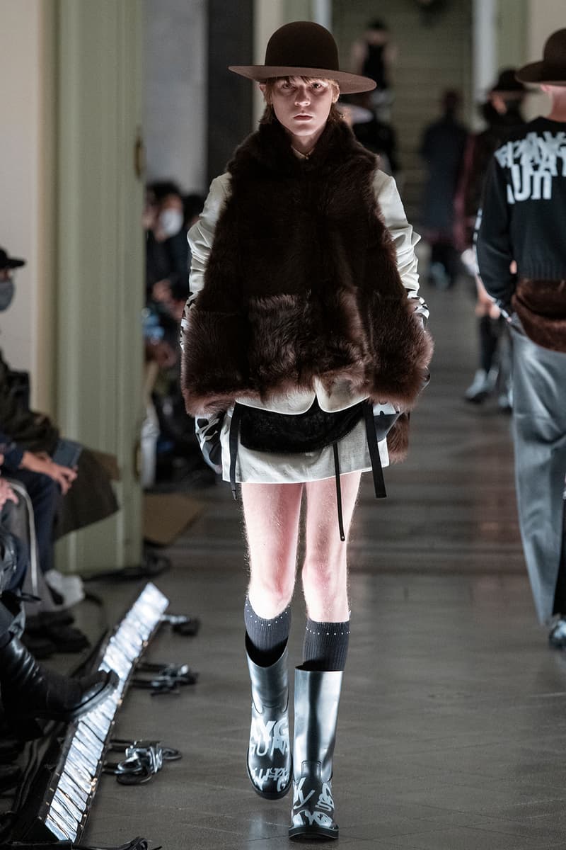 タカヒロミヤシタザソロイスト. 2023年秋冬コレクション TAKAHIROMIYASHITATheSoloist. 2023 fall winter collection runway 