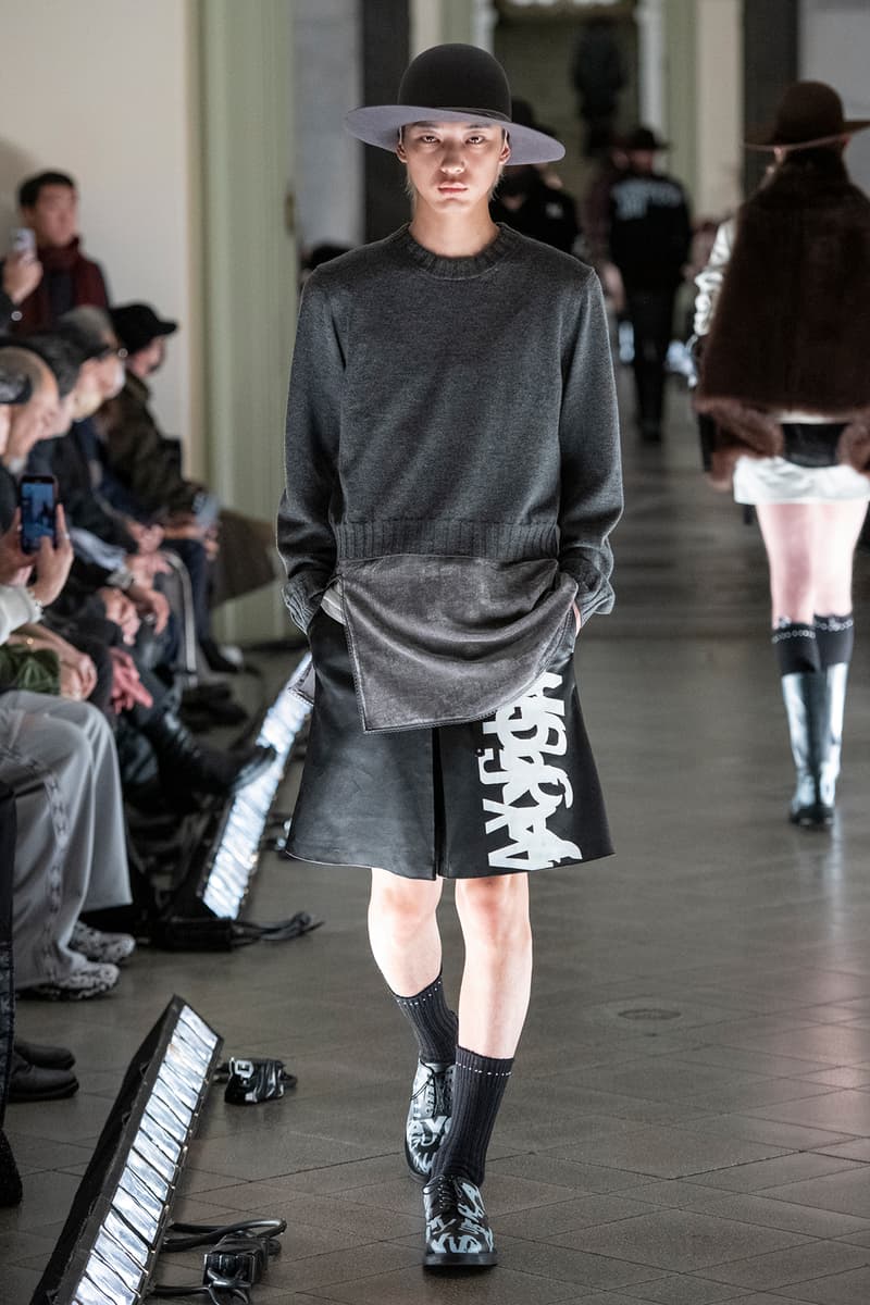 タカヒロミヤシタザソロイスト. 2023年秋冬コレクション TAKAHIROMIYASHITATheSoloist. 2023 fall winter collection runway 