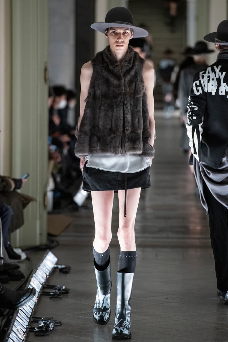 タカヒロミヤシタザソロイスト. 2023年秋冬コレクション TAKAHIROMIYASHITATheSoloist. 2023 fall winter collection runway 