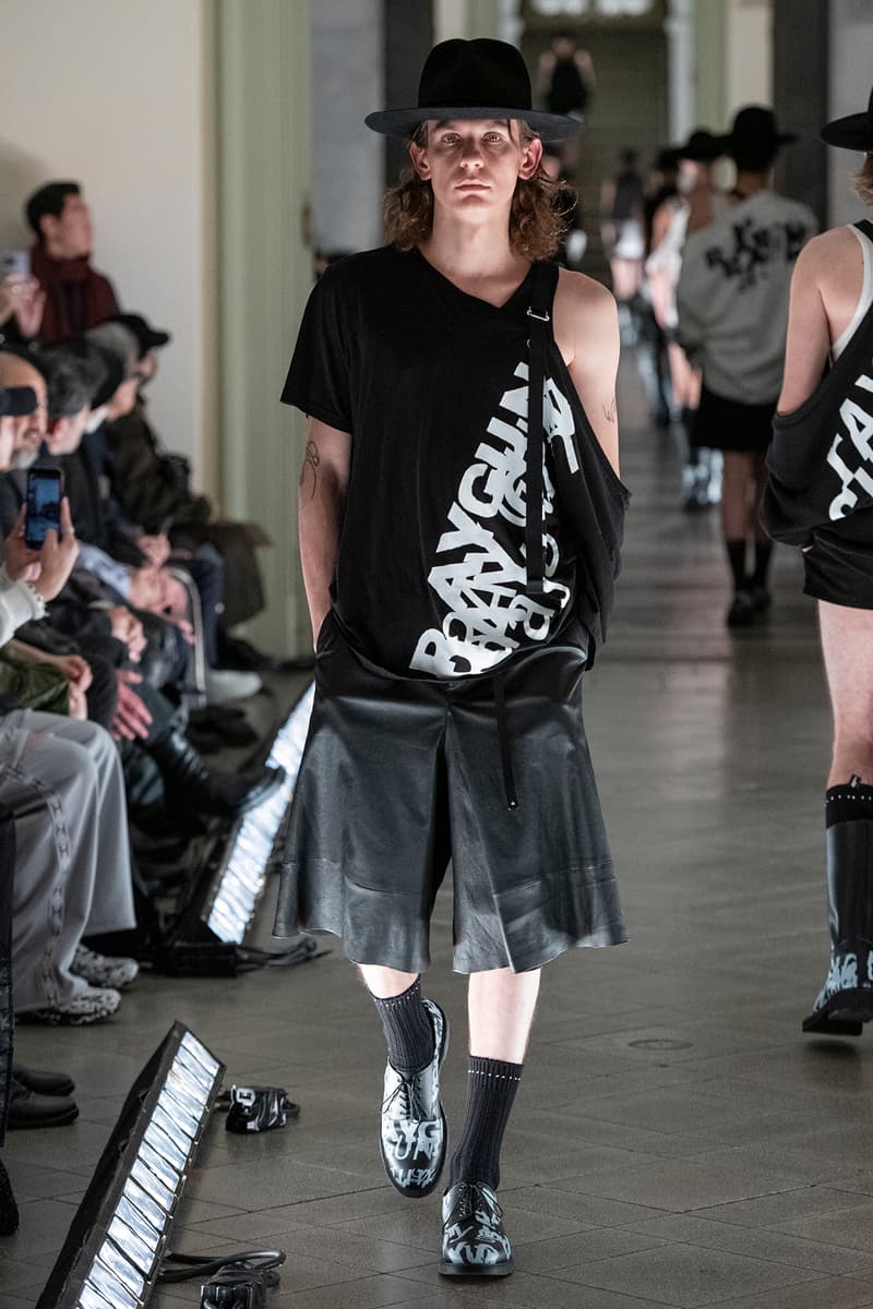 タカヒロミヤシタザソロイスト. 2023年秋冬コレクション TAKAHIROMIYASHITATheSoloist. 2023 fall winter collection runway 