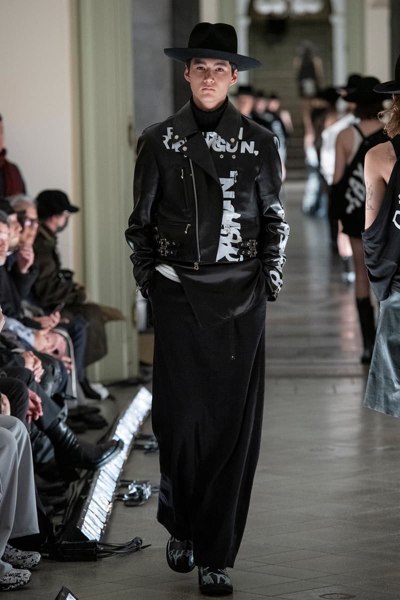 タカヒロミヤシタザソロイスト. 2023年秋冬コレクション TAKAHIROMIYASHITATheSoloist. 2023 fall winter collection runway 