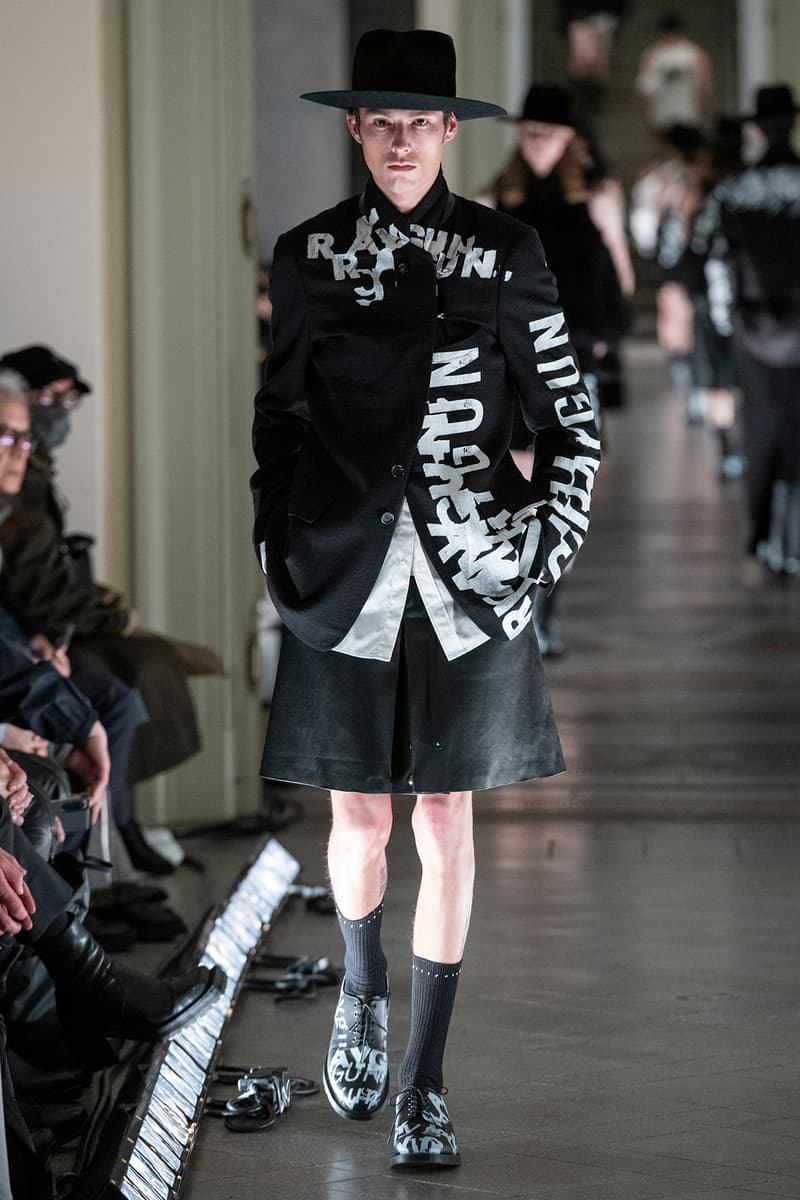 タカヒロミヤシタザソロイスト. 2023年秋冬コレクション TAKAHIROMIYASHITATheSoloist. 2023 fall winter collection runway 