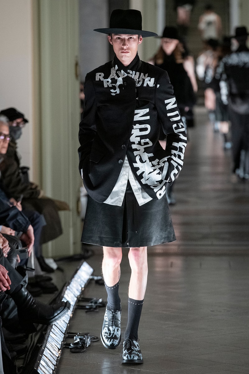 タカヒロミヤシタザソロイスト. 2023年秋冬コレクション TAKAHIROMIYASHITATheSoloist. 2023 fall winter collection runway 