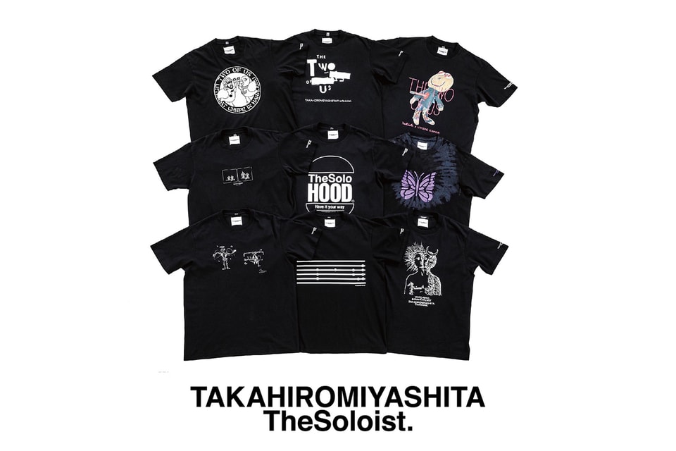 ソロイストから9組のブランド/クリエーターとのコラボTシャツ発売 
