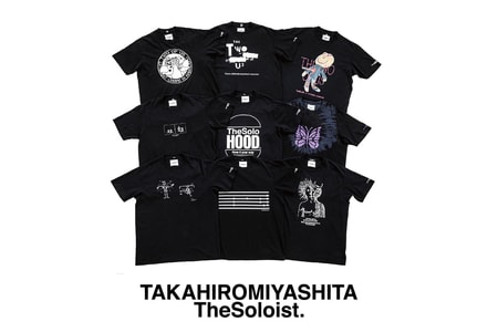 TAKAHIROMIYASHITATheSoloist. から9組のブランド/クリエーターとのコラボレーションTシャツが発売