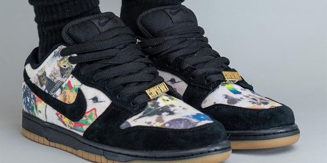 シュプリームxナイキSBによるコラボダンクローの着用画像をチェック  