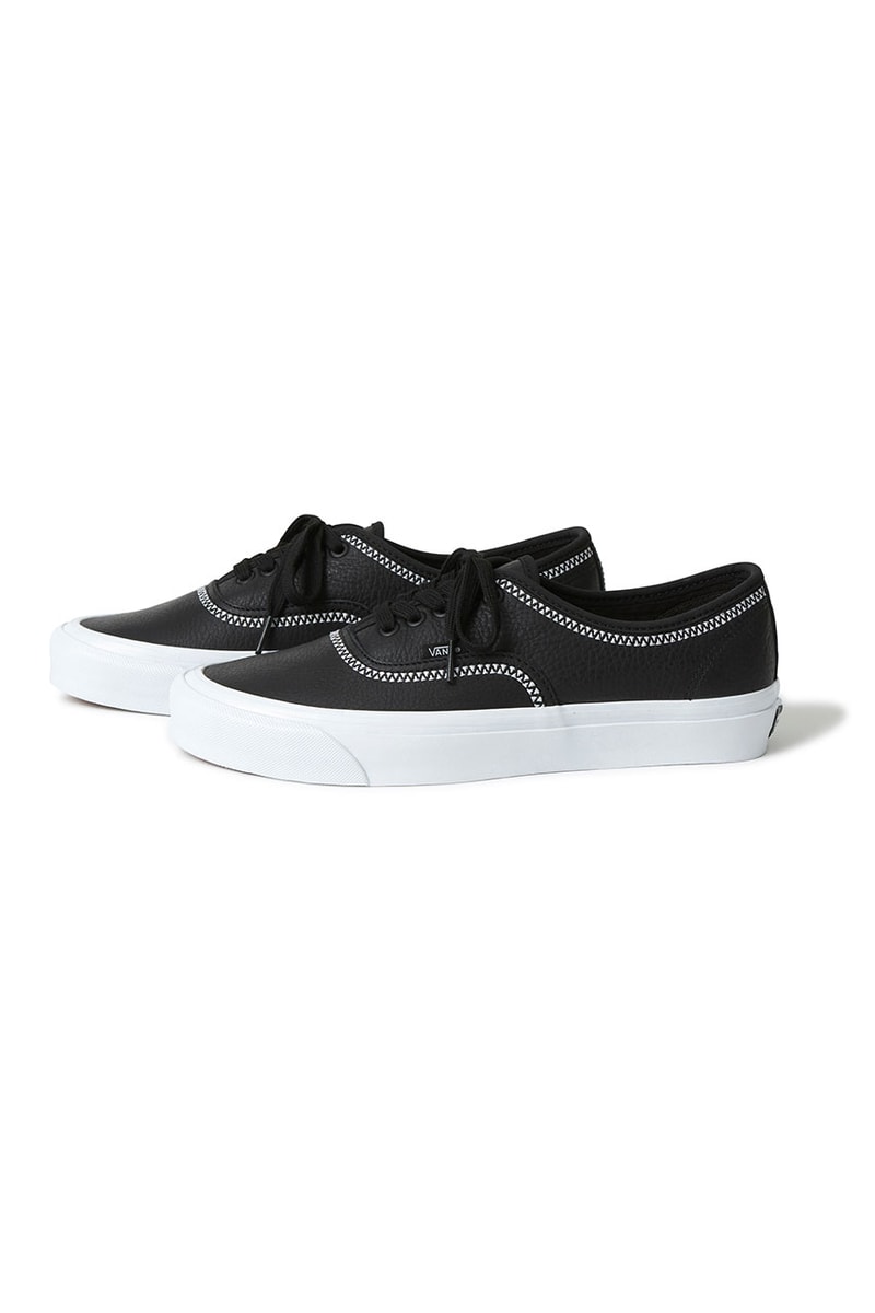 ホワイトマウンテニアリングからヴァンズとのコラボスニーカーが登場 White Mountaineering Vans Collabo Authentic Classic Slip On Release Info