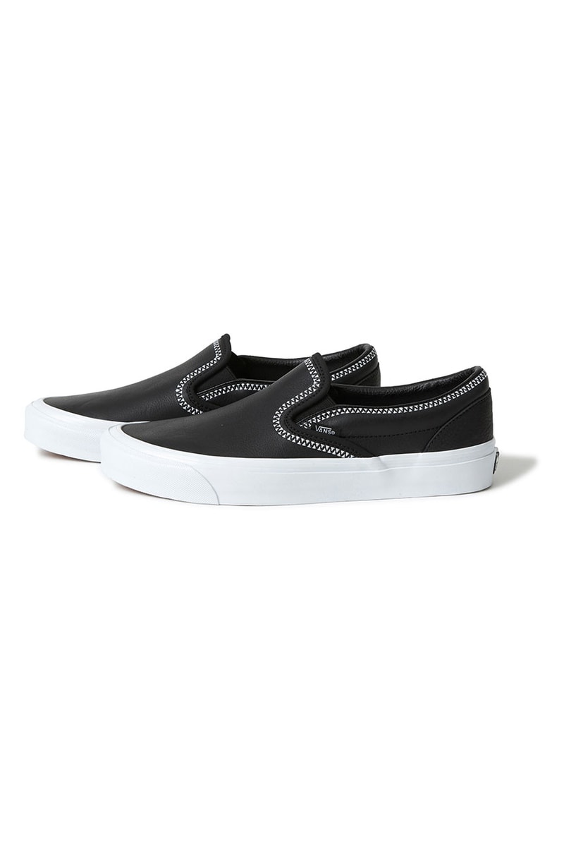 ホワイトマウンテニアリングからヴァンズとのコラボスニーカーが登場 White Mountaineering Vans Collabo Authentic Classic Slip On Release Info