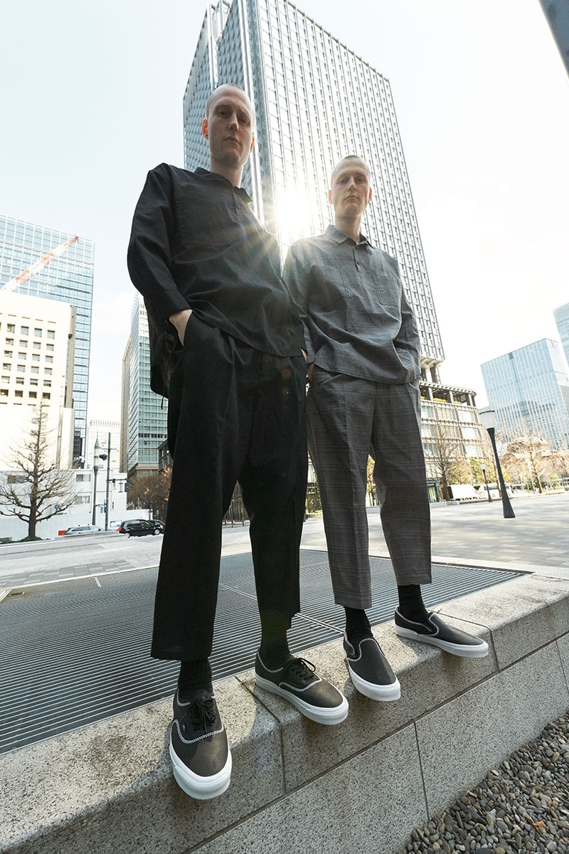 ホワイトマウンテニアリングからヴァンズとのコラボスニーカーが登場 White Mountaineering Vans Collabo Authentic Classic Slip On Release Info