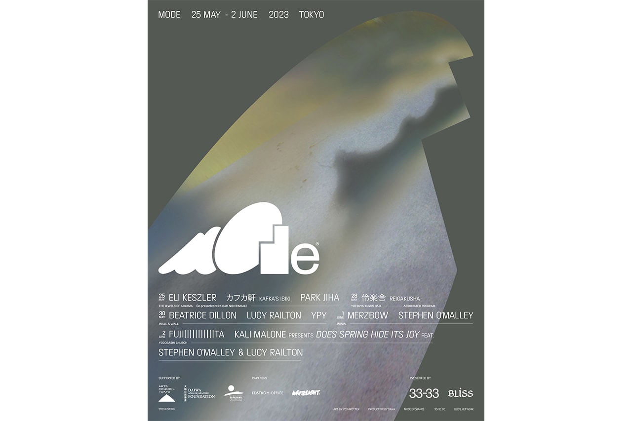 英国発の実験音楽フェス MODE が東京で初開催 33-33 x BLISS present  MODE  TOKYO 2023