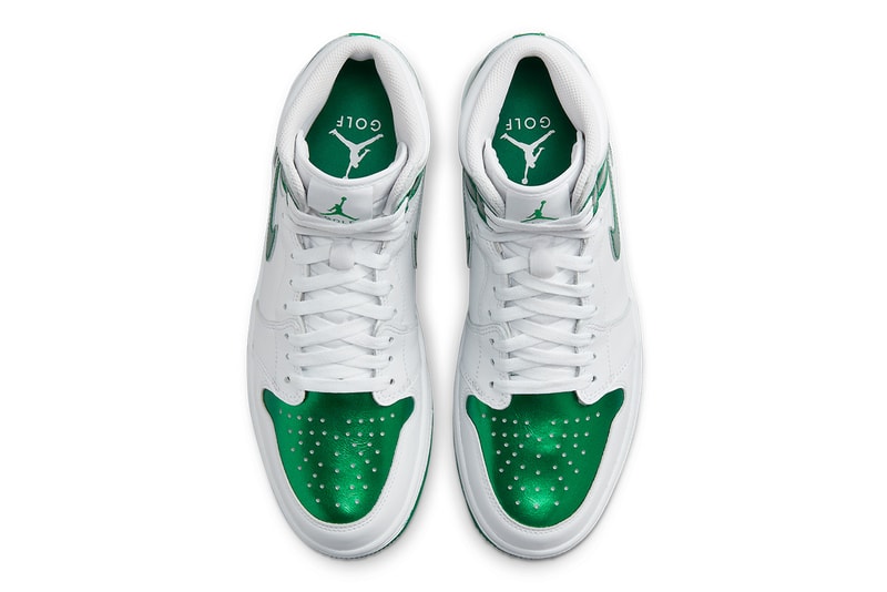 エアジョーダン 1 ハイ ゴルフから人気OGカラーを纏った新作 メタリックグリーンが登場 air jordan 1 high golf metallic green DQ0660 130 release date info store list buying guide photos price