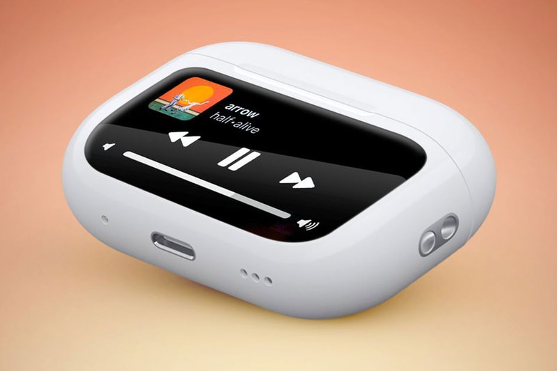 タッチスクリーン搭載のエアポッズケースがまもなく登場? Apple Touchscreen AirPod Feature Tech Headphones Music Wireless Technology Elon Musk