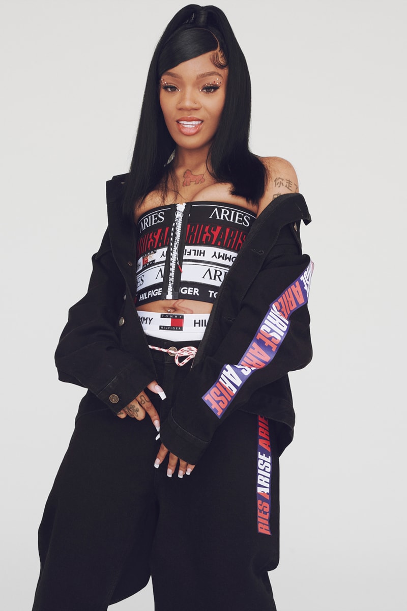 トミー ジーンズ x アリーズによるコラボコレクションが発売 Aries x Tommy Hilfiger Collaboration Sofia Prantera Interview Hypebeast Exclusive Drops Collaboration 90s Y2K Denim American Trends Lookbook Release Information