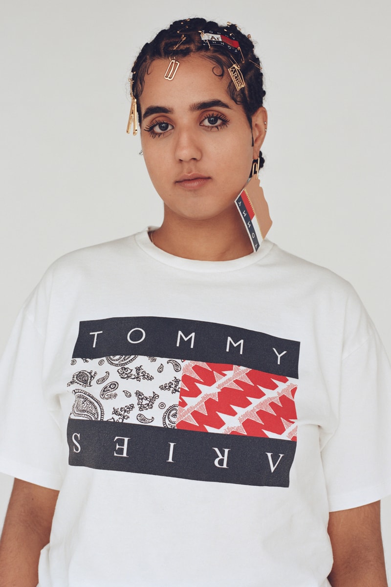 トミー ジーンズ x アリーズによるコラボコレクションが発売 Aries x Tommy Hilfiger Collaboration Sofia Prantera Interview Hypebeast Exclusive Drops Collaboration 90s Y2K Denim American Trends Lookbook Release Information