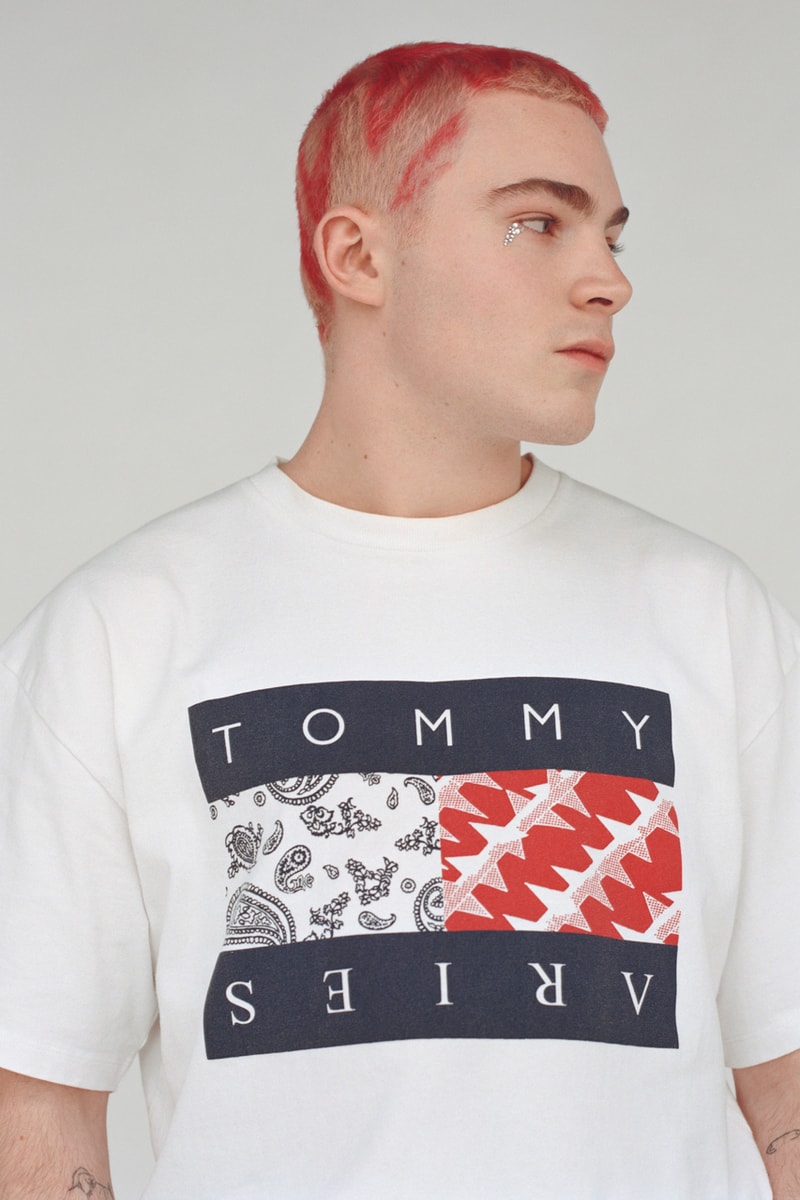 トミー ジーンズ x アリーズによるコラボコレクションが発売 Aries x Tommy Hilfiger Collaboration Sofia Prantera Interview Hypebeast Exclusive Drops Collaboration 90s Y2K Denim American Trends Lookbook Release Information