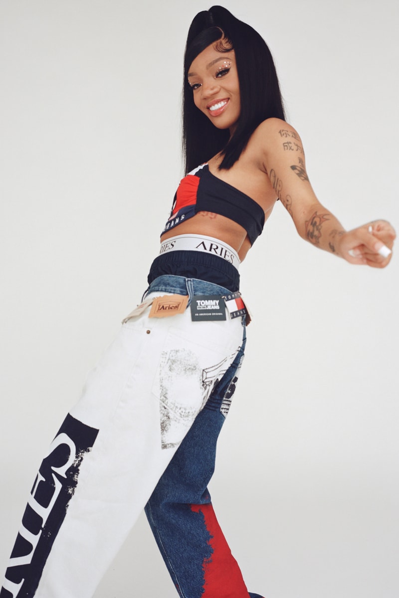 トミー ジーンズ x アリーズによるコラボコレクションが発売 Aries x Tommy Hilfiger Collaboration Sofia Prantera Interview Hypebeast Exclusive Drops Collaboration 90s Y2K Denim American Trends Lookbook Release Information