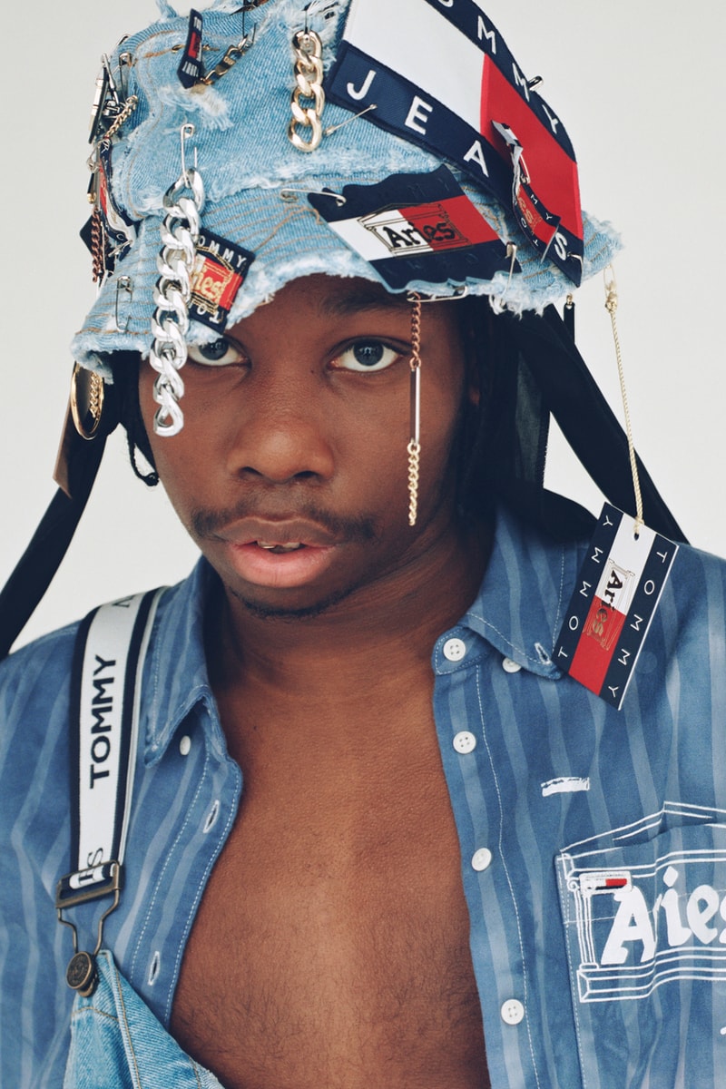 トミー ジーンズ x アリーズによるコラボコレクションが発売 Aries x Tommy Hilfiger Collaboration Sofia Prantera Interview Hypebeast Exclusive Drops Collaboration 90s Y2K Denim American Trends Lookbook Release Information