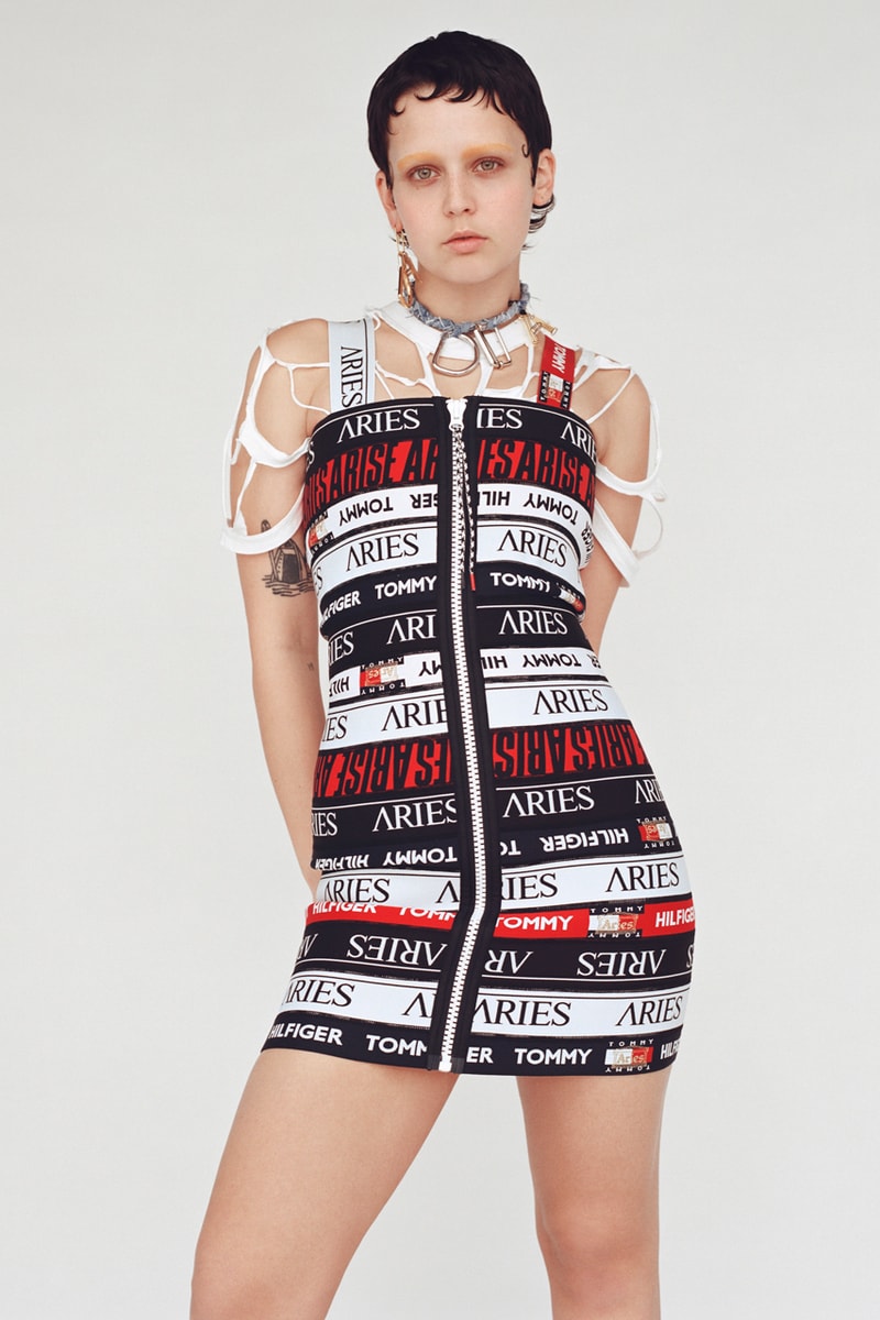 トミー ジーンズ x アリーズによるコラボコレクションが発売 Aries x Tommy Hilfiger Collaboration Sofia Prantera Interview Hypebeast Exclusive Drops Collaboration 90s Y2K Denim American Trends Lookbook Release Information