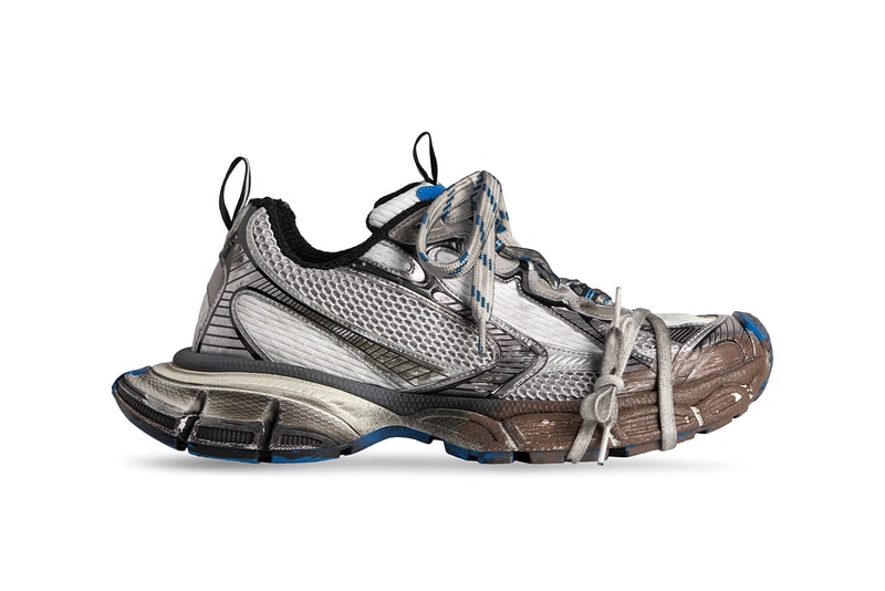 バレンシアガから長年履き続けたかのような新作3XLトレーナーが発売 Balenciaga 3XL Trainer Muddy The Mud Show Summer 2023 Collection Demna Leak Teaser Preview First Look