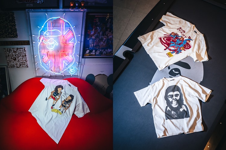 BAPE®️ x ©SAINT Mxxxxxx による初のコラボコレクションが発売