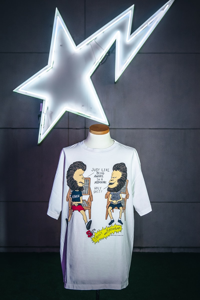 ベイプ x セントマイケルによる初のコラボコレクションが発売 BAPE®️ x ©SAINT Mxxxxxx first collab collection release info
