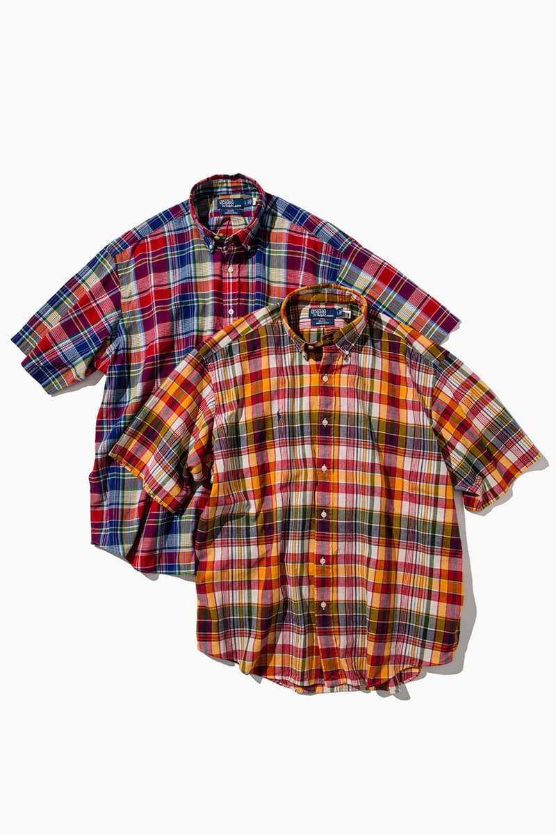 ビームスから最新となるポロ ラルフ ローレンの別注コレクションが登場 beams polo ralph lauren 10th collection oversized button up shirt t shirt socks bucket hat madras plaid official release date info photos price store list buying guide