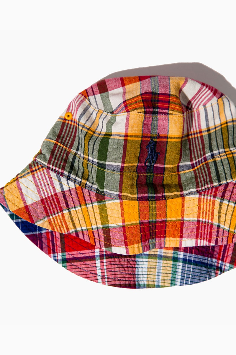 ビームスから最新となるポロ ラルフ ローレンの別注コレクションが登場 beams polo ralph lauren 10th collection oversized button up shirt t shirt socks bucket hat madras plaid official release date info photos price store list buying guide