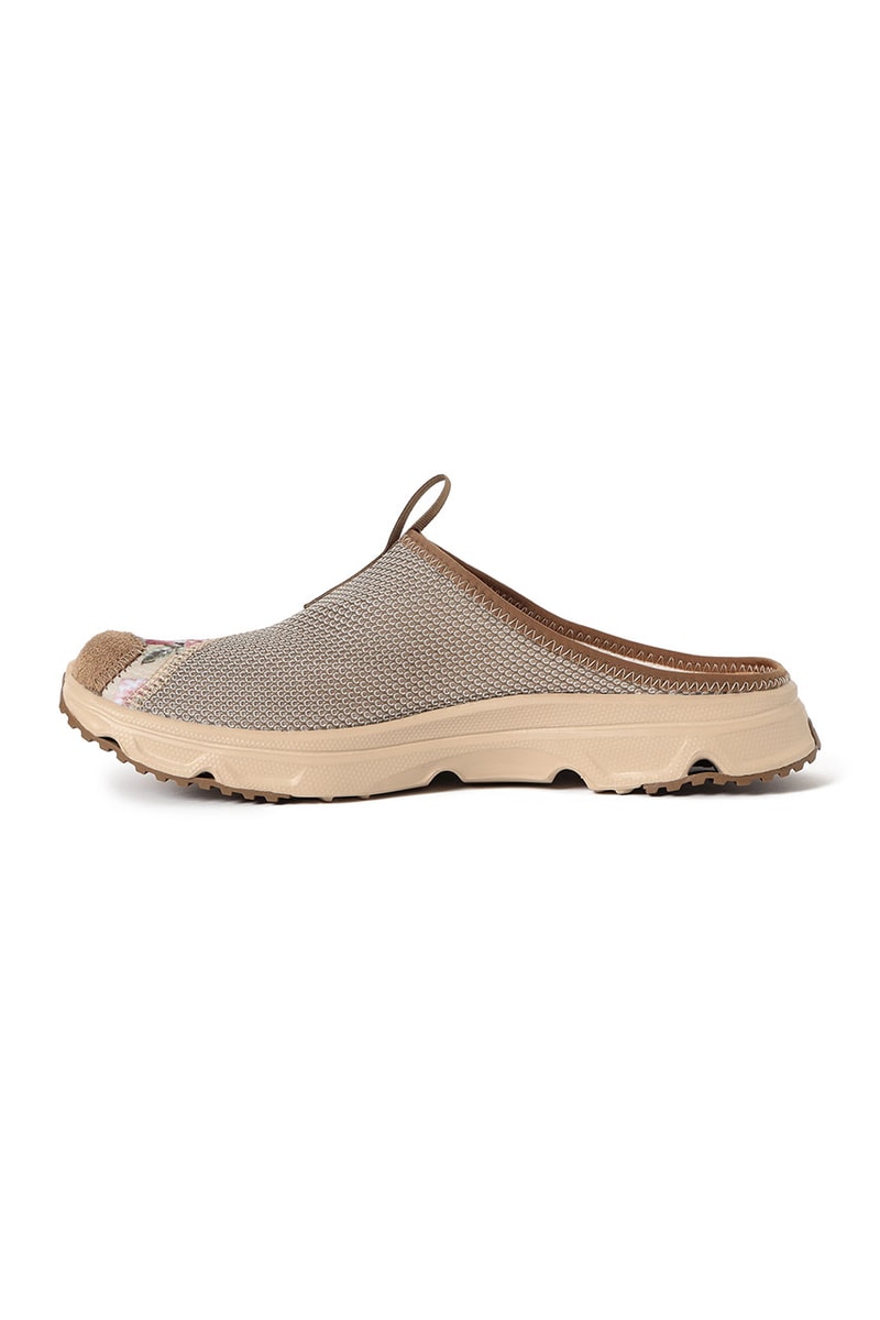 ビームスから花柄をまとったサロモンの別注モデル RX スライド 3.0が登場 BEAMS Salomon Bespoke RX SLIDE 3.0 Release Info