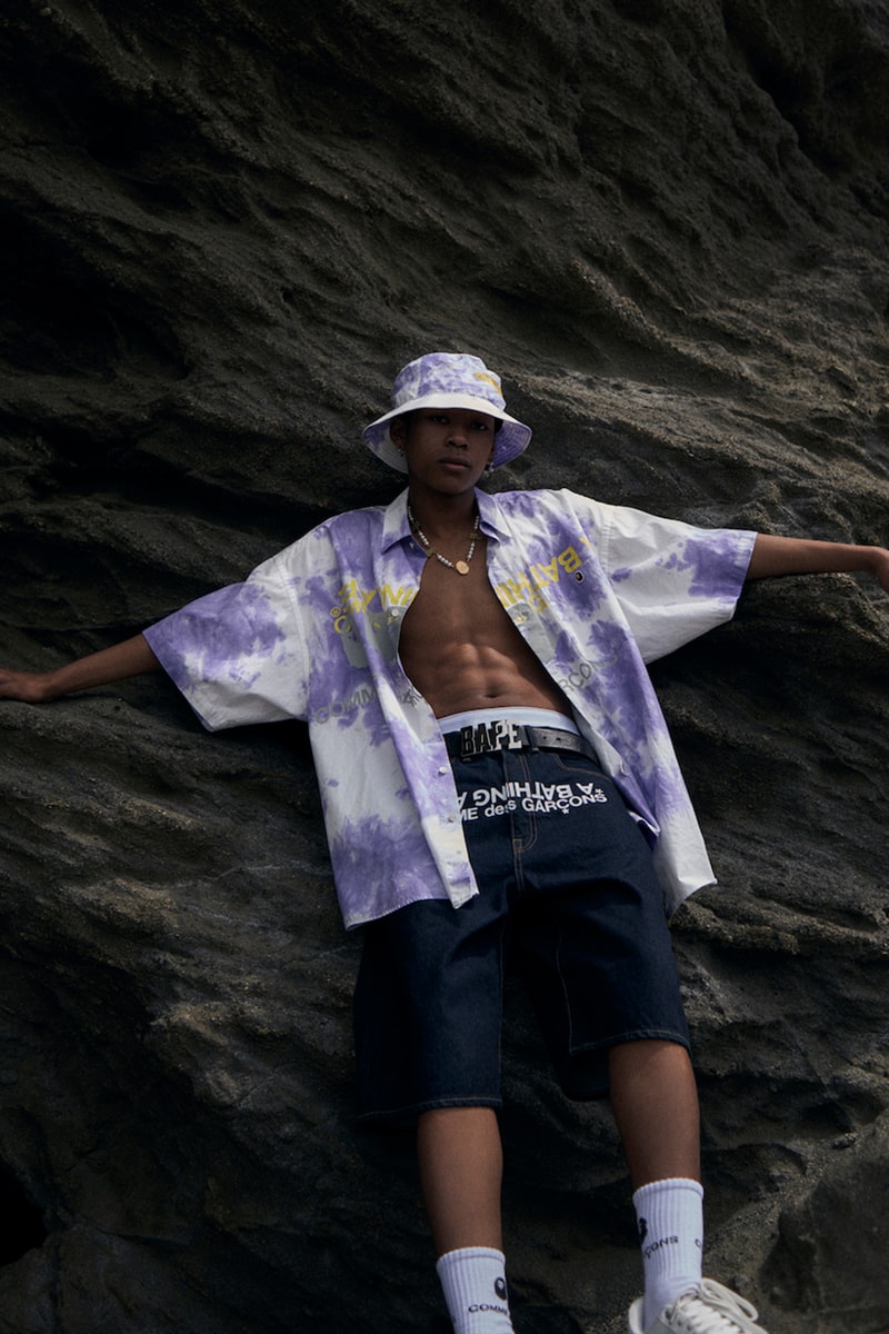 コム デ ギャルソン x ベイプによる2023年春夏コレクションが到着 COMME des GARÇONS x BAPE®️ collab collection 2023 Spring summer release info