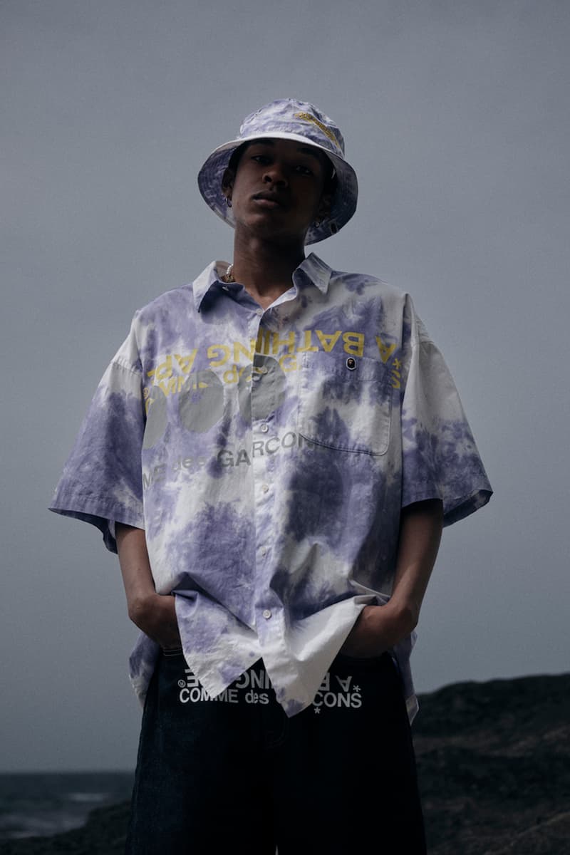 コム デ ギャルソン x ベイプによる2023年春夏コレクションが到着 COMME des GARÇONS x BAPE®️  collab collection 2023 Spring summer release info