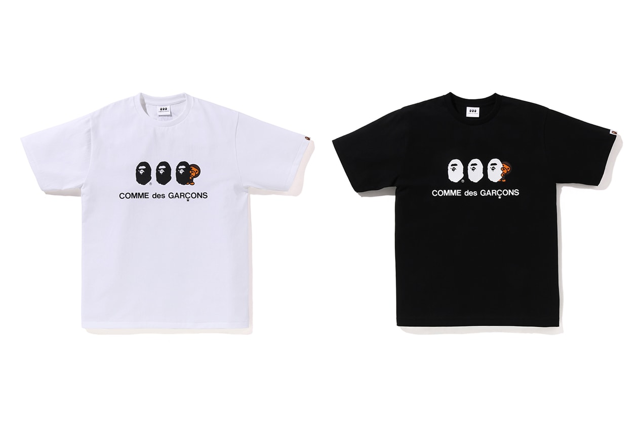 コム デ ギャルソン x ベイプによる2023年春夏コレクションが到着 COMME des GARÇONS x BAPE®️  collab collection 2023 Spring summer release info