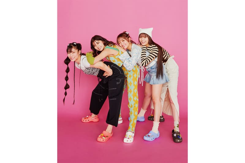 クロックスが4人のアンバサダーを起用した2023年春キャンペーンを開始 Crocs™ Classic Crog & Jibbitz™ Charm spring 2023 campaign info neo, cocoa, HITOMI, Miyu Nozaki