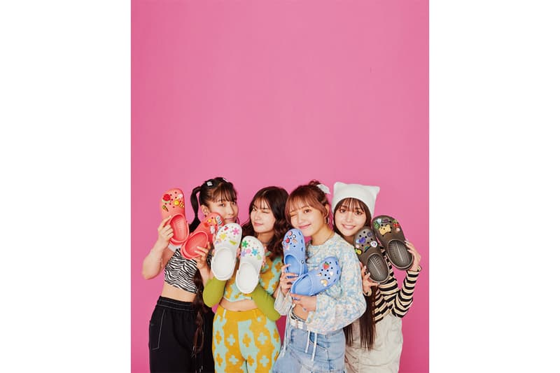 クロックスが4人のアンバサダーを起用した2023年春キャンペーンを開始 Crocs™ Classic Crog & Jibbitz™ Charm spring 2023 campaign info neo, cocoa, HITOMI, Miyu Nozaki