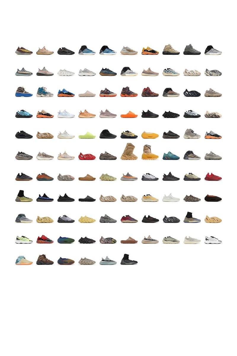 過去にリリースされた全てのアディダス+イージーフットウェアをチェック Every adidas YEEZY Sneaker Released List Info Kanye West Buy Price New YEEZY MAFIA BOOST 750 350 V2 950 Powerphase Calabasas 700 500 BSKTBL QNTM FOAM RUNNER 450 KNIT RNR NSLTD Boot