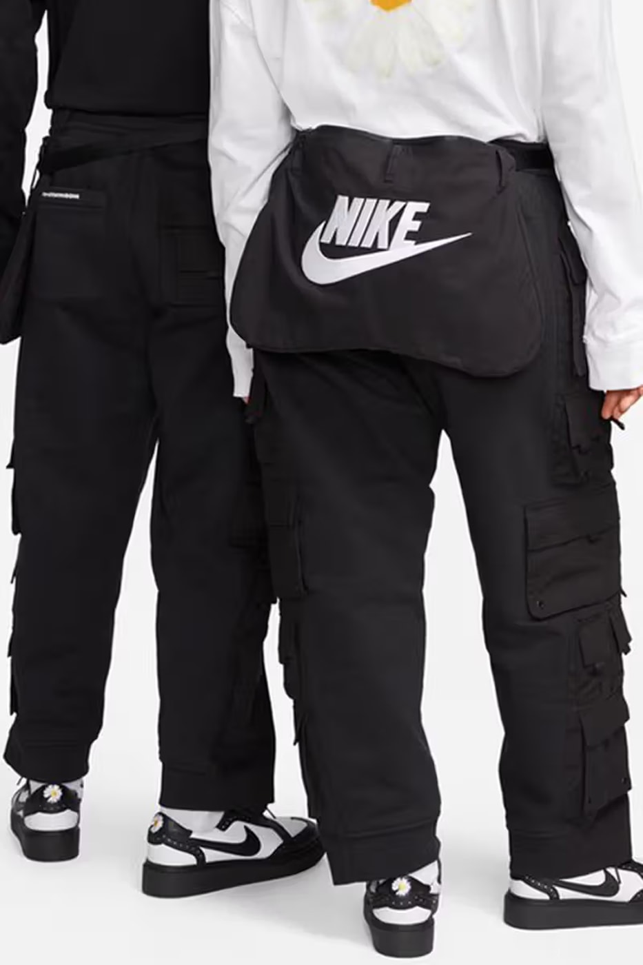 ピースマイナスワン x ナイキが新たにアパレルコレクションを発売 G-Dragon's PEACEMINUSONE and Nike Launch New Apparel Collection nike kwondo 1 panda daisy motif k-pop star swoosh technical sportswear