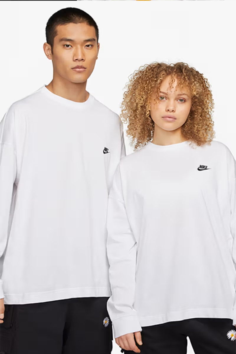 ピースマイナスワン x ナイキが新たにアパレルコレクションを発売 G-Dragon's PEACEMINUSONE and Nike Launch New Apparel Collection nike kwondo 1 panda daisy motif k-pop star swoosh technical sportswear