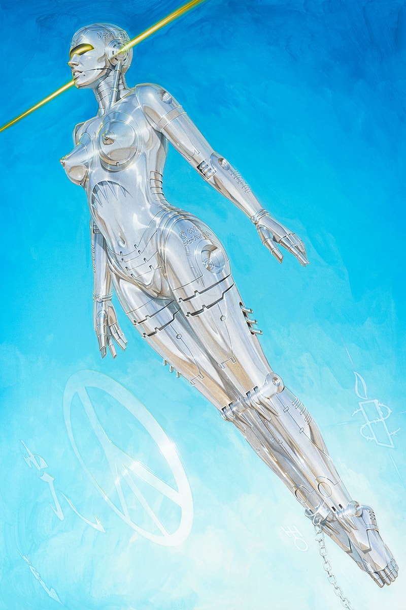 空山基の3年振りの個展 スペーストラベラーが3会場で同時開催 Hajime Sorayama Space Traveler Hold Info