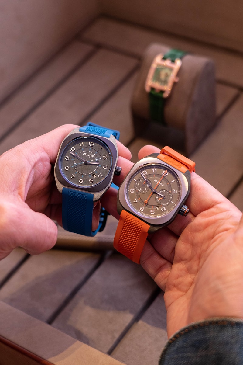 エルメス H08 に新素材を採用した4色と初のクロノグラフが登場 Hermès H08 Watches and Wonders 2023 report