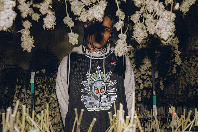 HUF がカンナビスイノベイター Alienlabs とのコラボカプセルコレクションを発売