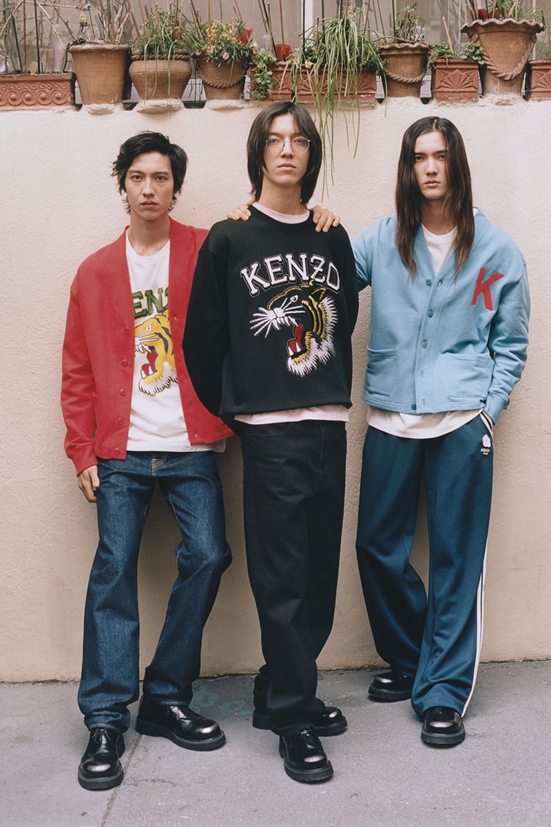 ケンゾーが2023年春コレクション バーシティ ジャングルをリリース KENZO 2023 Spring Collection VARSITY JUNGLE Release Info