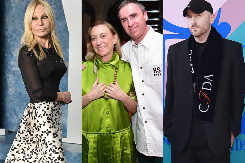 プラダが3期連続で“最もホットなブランド”に君臨 The Lyst Index Q1 2023 Hottest Brand In the World Prada Raf Simons Miuccia Miu Miu Versace Donatella LOEWE Valentino D&G Balenciaga